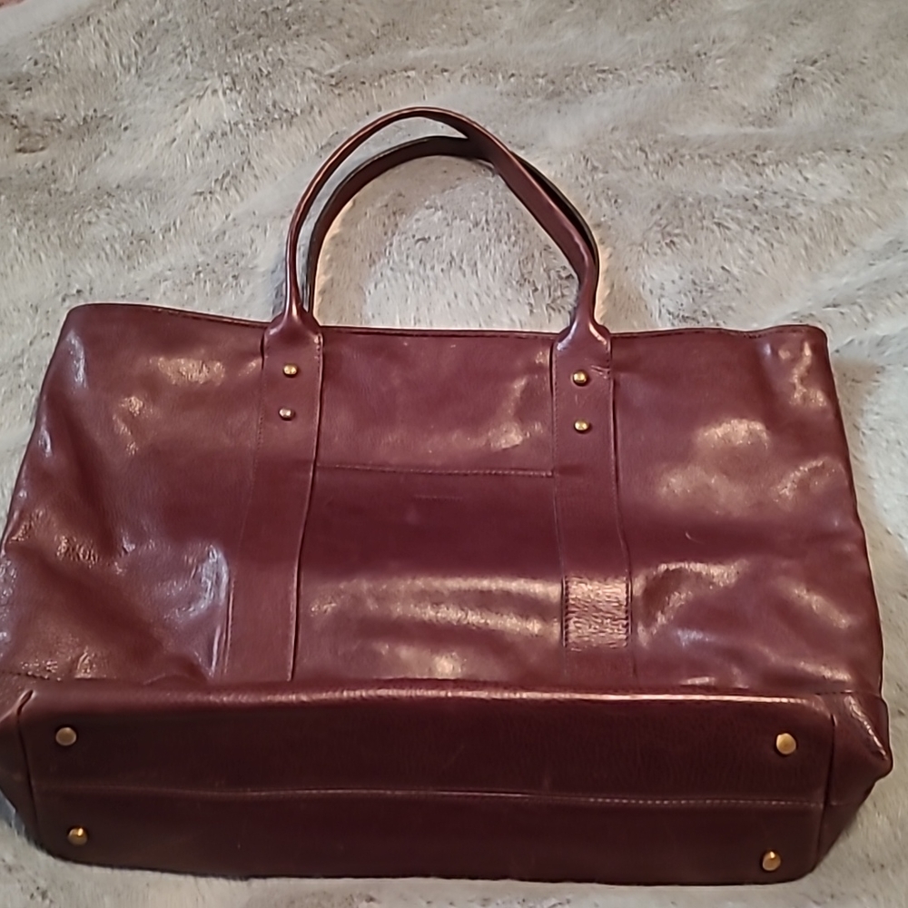 Burberry Vintage Real Leather Tote Bag